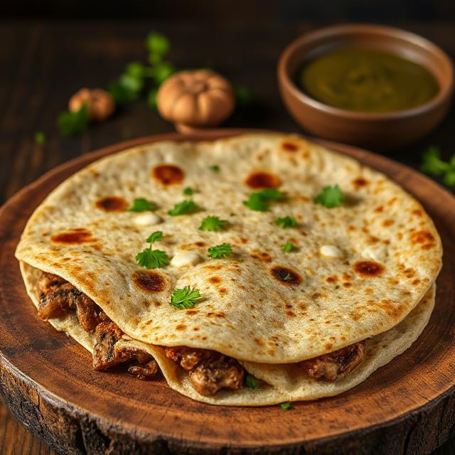 Mushroom Dosa